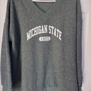 Michigan State V-Neck Sweater